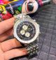Copy Breitling Navitimer world GMT 45mm Watches Stainless Steel White Face (2)_th.jpg